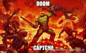 DOOM Captcha - Captchas don't have to be boring