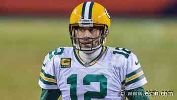Packers QB Rodgers not at OTAs, a source says