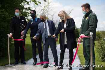 Sadiq Khan opens Covid memorial garden in East London