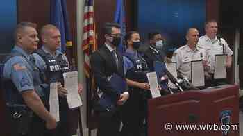 Cheektowaga Police officers, bystanders honored for rescuing woman