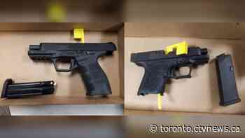 Charges laid after loaded handguns found following dangerous driving incident in Pickering, Ont.