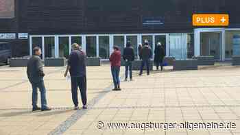 Großer Andrang bei Sonderimpfung mit Johnson & Johnson in Kissing - Augsburger Allgemeine