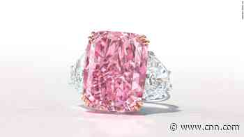 Huge diamond deemed 'flawless' breaks auction record