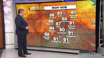 More Clouds, Little Cooler Tomorrow