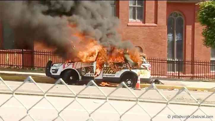 Man Who Helped Set Pittsburgh Police Cruiser On Fire During Riots Pleads Guilty