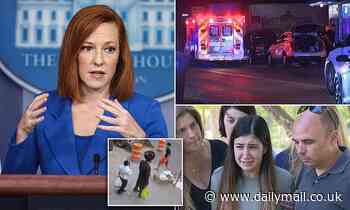 Jen Psaki rejects question about nationwide 'crime problem' and points to guns