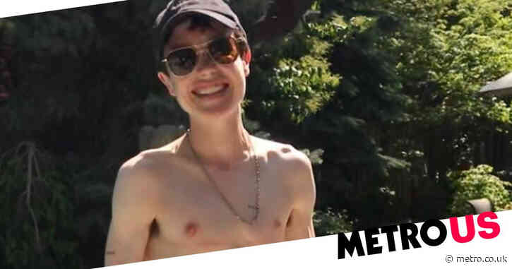 Elliot Page ready for hot boy summer as he shows off ‘first pair of swim trunks’ and declares: ‘Trans is beautiful’