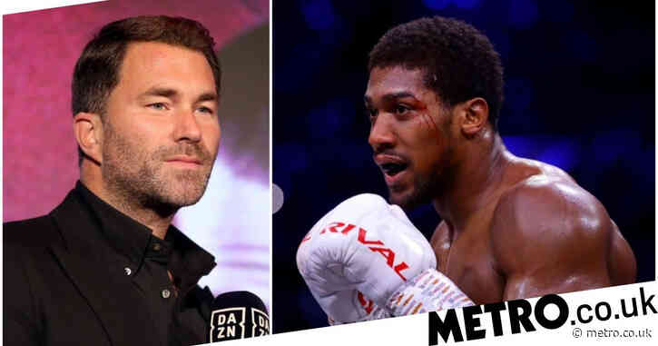 Eddie Hearn reveals message from Andy Ruiz Jr after Anthony Joshua’s fight with Tyson Fury collapses