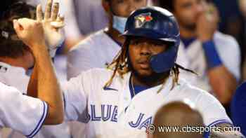Blue Jays' Vladimir Guerrero Jr. moves into tie atop MLB home run leaderboard after third multi-homer game