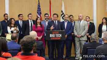 Florida governor DeSantis signs bill targeting social media platforms