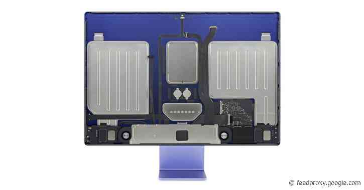 iFixit teardown reveals how little computer is actually inside the new 24-inch iMac