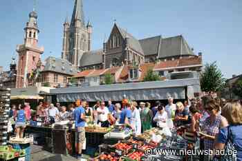 Donderdagmarkt schuift op door grotere terrassen - Het Nieuwsblad