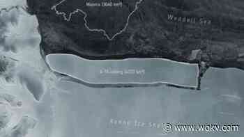 Bigger than Rhode Island: World's largest iceberg breaks from Antarctica - WOKV