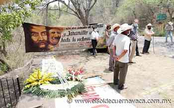 Organizaciones campesinas rinden homenaje a Rubén Jaramillo - El Sol de Cuernavaca
