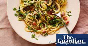 Thomasina Miers’ recipe for courgetti carbonara - The Guardian