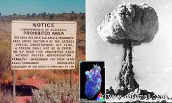 Soil in Australian outback could STILL be leaking plutonium 65 years after British nuclear tests