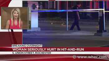 Woman seriously hurt in hit-and-run crash on South Union Street