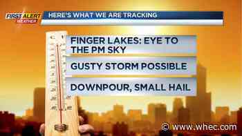 First Alert Weather: Warm and muggy with local gusty storms