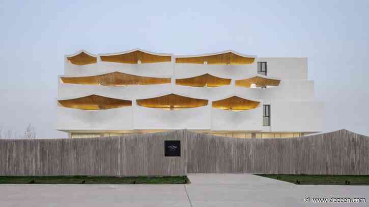 Sky Yards Hotel by Domain Architects has deep balconies that frame mountain views