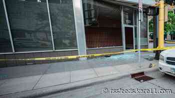 1 pedestrian killed, 1 in critical condition after being struck by a vehicle in downtown Minneapolis