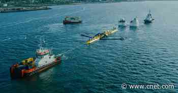 This is how you deploy an absolutely massive floating turbine     - CNET