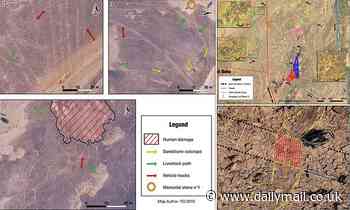 Huge spiral found in Indian desert may be largest drawing ever made, experts say 