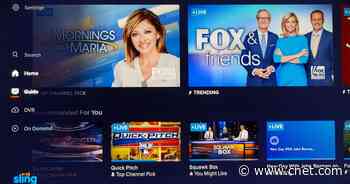 Sling TV's new, easy-to-use menus make cord-cutting more fun: Hands-on     - CNET