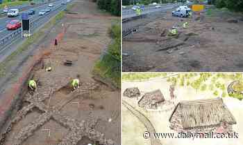 Lost medieval village is discovered next to the motorway in North Lanarkshire