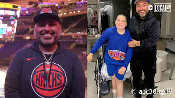 Knicks Superfan Goes to Every Game to Honor His Little Sister's Memory