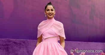 Great Outfits in Fashion History: Naomi Scott in a Brandon Maxwell Gown Fit for a Disney Princess - Fashionista