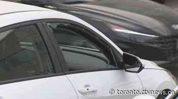 Police investigate toddler left in vehicle in Mississauga amidst near record heat