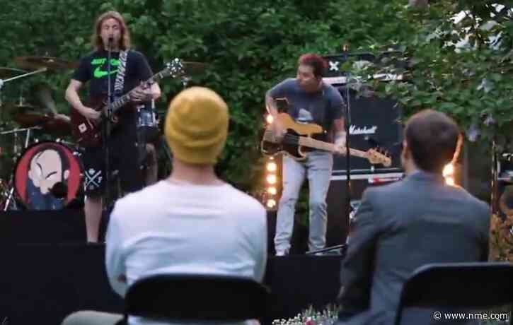 Watch grindcore band Ultra Vomit perform for Emmanuel Macron