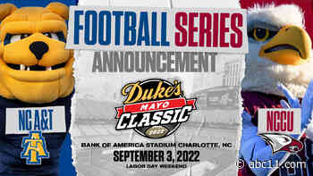 NC Central will open 2022, 2027 seasons in Charlotte against rival NC A&T