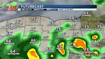 First Alert Weather: Another round of storms Wednesday