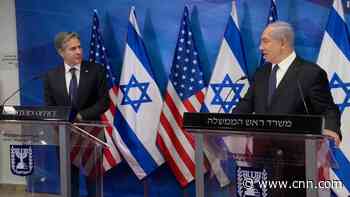 Blinken meets with Netanyahu in Israel