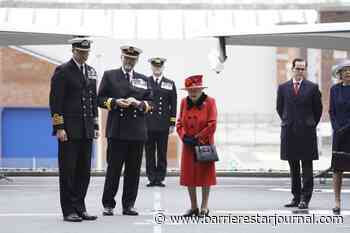 VIDEO: Queen Elizabeth II visits carrier ahead of maiden deployment - Barriere Star Journal