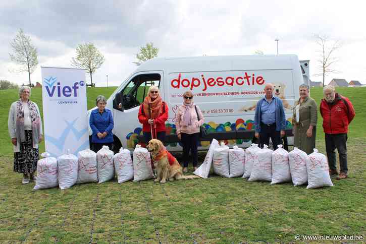 Vief toont groot hart voor Vrienden der Blinden