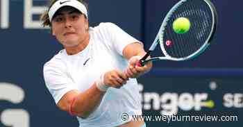 Andreescu withdraws from Strasbourg with abdominal discomfort after second-round win - Weyburn Review