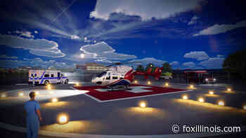 OSF Heart of Mary Medical Center gets new helipad - FOX Illinois
