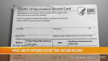 Good Question: What are the options for getting my vaccine record?