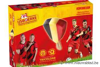 IJsboerke pakt uit met ijsje in Belgische driekleur