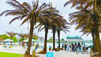 Beachy north Houston private lagoon welcomes Houstonians to public summer bash - KTRK-TV