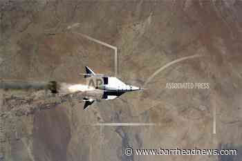 Virgin Galactic sends manned shuttle to fringe of space - Barrhead News