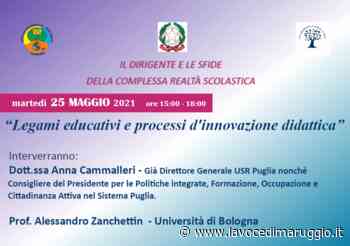 Manduria - Decimo ed ultimo appuntamento del Corso formativo: “Il Dirigente e le sfide della complessa realtà scolastica” • La Voce di Maruggio - La Voce di Maruggio