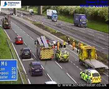Delays after M6 crash - St Helens Star