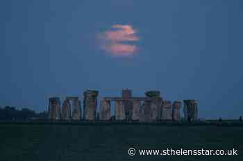 Supermoon obscured by clouds as it graces night sky - St Helens Star