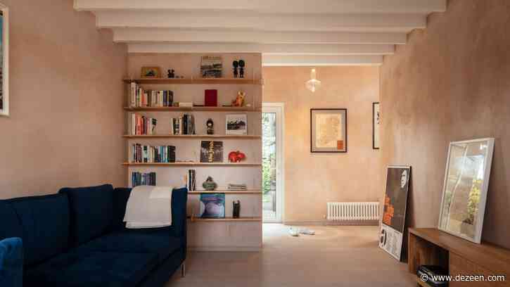 VATRAA adds pink plaster walls in south London council house renovation