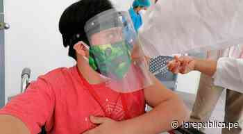 Huaraz : inicia vacunación de personas con síndrome de Down y mayores de 65 años - LaRepública.pe