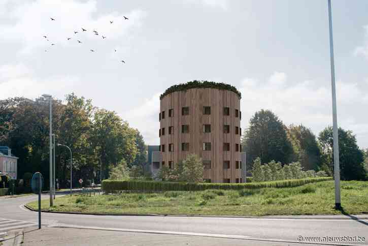 Twintig meter hoog kantoorgebouw verrijst als poort van Kasterlee