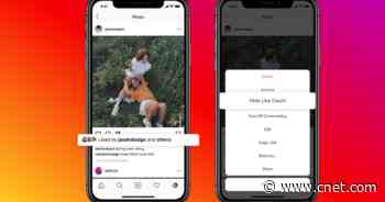 Facebook and Instagram now let you hide likes. Here's how to do it     - CNET
